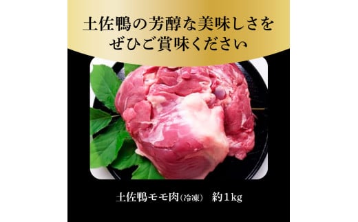 土佐鴨モモ肉 約1kg 2羽分 鴨肉 国産 カモ肉 かも カモ もも肉 1キロ ブロック 鴨鍋 焼肉 唐揚げ 食品 鶏肉 おいしい 惣菜 おかず お取り寄せ