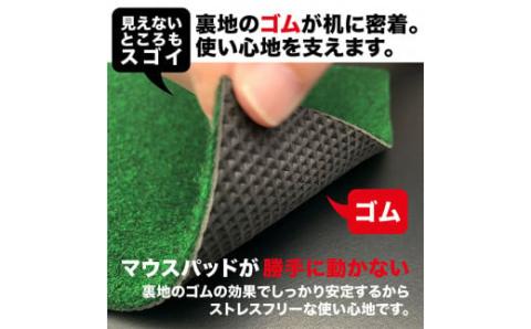 暖かマウスパッド［Sサイズ］21cm×17cm【PGS TOSACC】パソコン PC MAC レーザー ゲーミング 温かい 暖かい あったか - Sサイズ