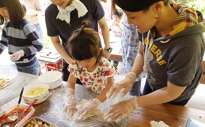 みんなでワイワイ♪自然の中で楽しむ【石窯ピザ焼き体験】利用券
