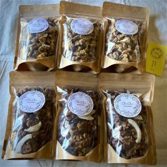 zm928米粉のグラノーラ2種　6袋セット