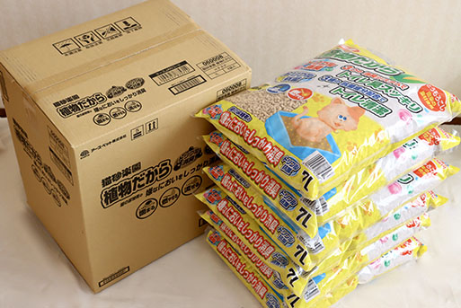 猫砂楽園　植物だから