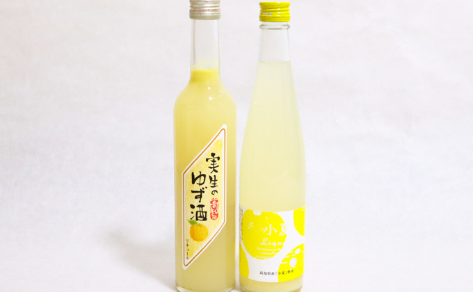 高知の柑橘リキュール2本入りセット（高知酒造・亀泉酒造）