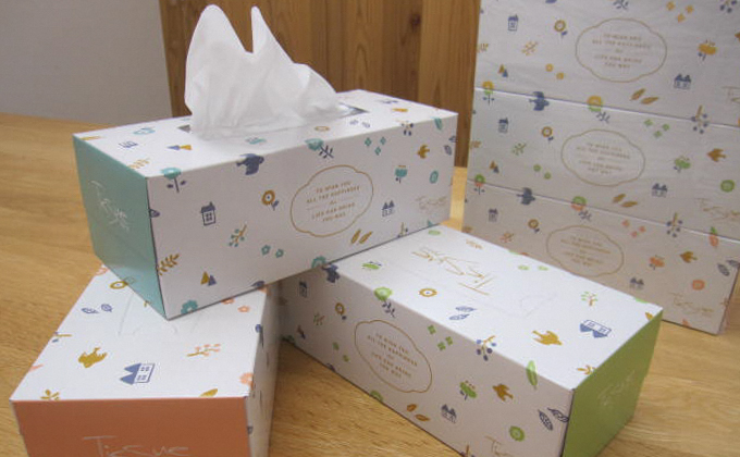 フローレンスボックスティッシュ　30箱セット