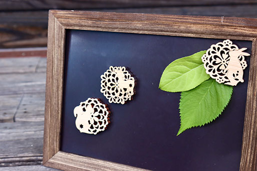 【SDGs】いの町オリジナル木製コースターとマグネットセット （源太さんコースターと動物マグネット）