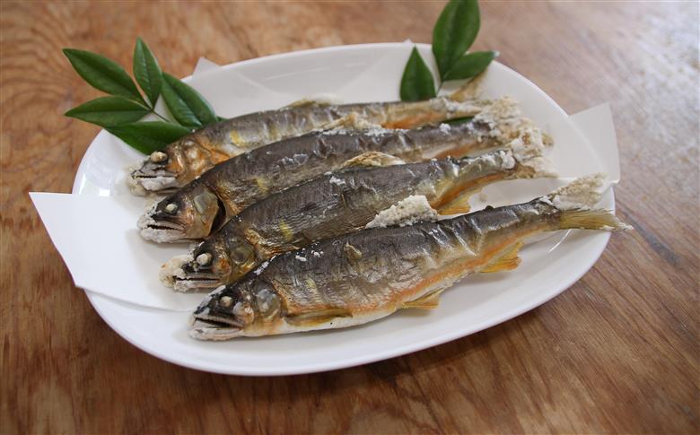 フレッシュマートキシモトさんの天然鮎（冷凍）1kg