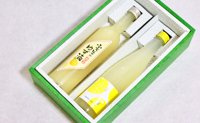 高知の柑橘リキュール2本入りセット（高知酒造・亀泉酒造）