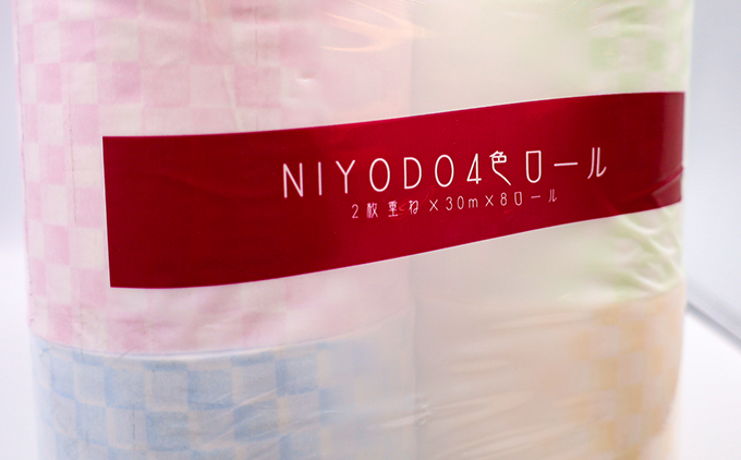 NIYODO トイレットペーパー 和柄 32ロール