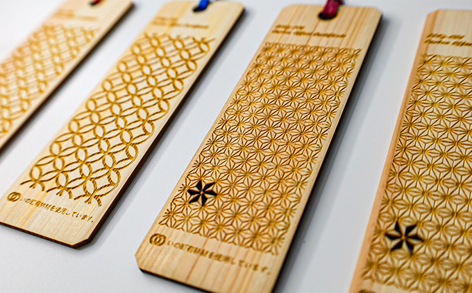 【SDGs】いの町オリジナル木製しおり＆コースター（風景3種）セット