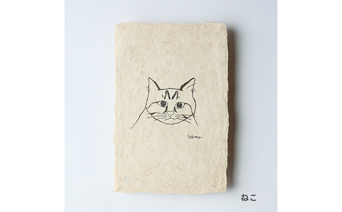 【奏華舎】土佐和紙カード＆染紙封筒セット（人気の柄 / アソート５種）