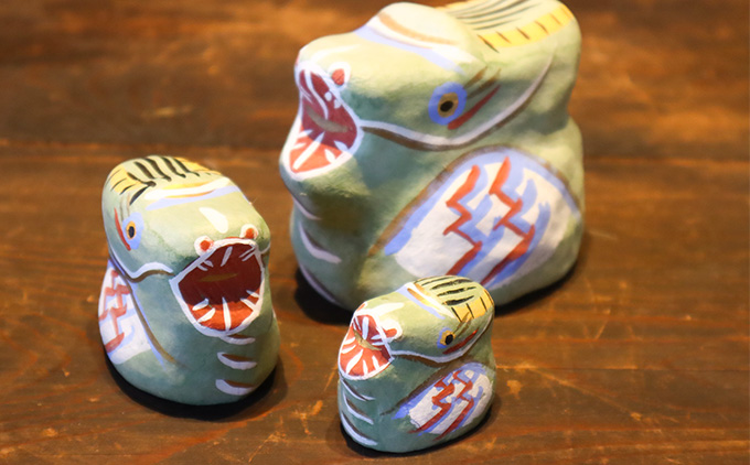 土佐和紙漆喰張り子＆漆喰人形１０体セット