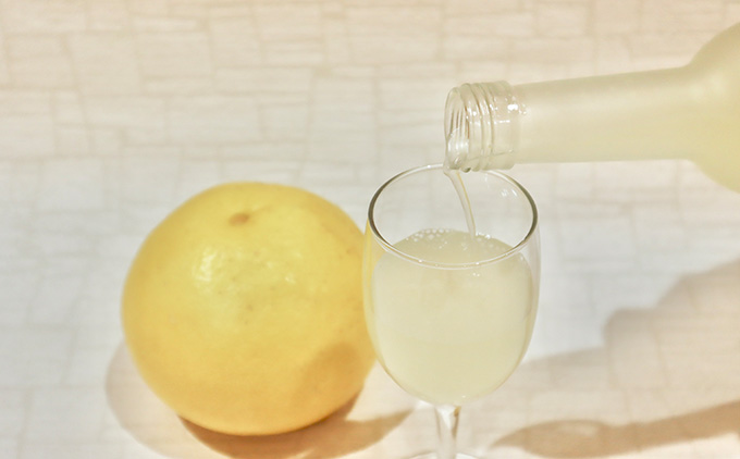 さっぱり土佐文旦のお酒（高知酒造）