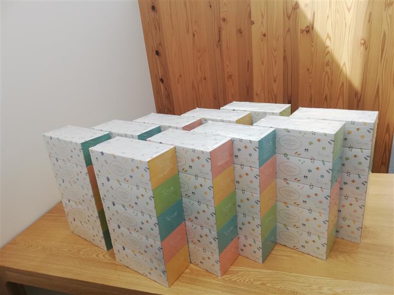 フローレンスボックスティッシュ　50箱セット