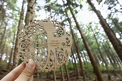 【SDGs】いの町オリジナル木製コースターセット(動物３種)