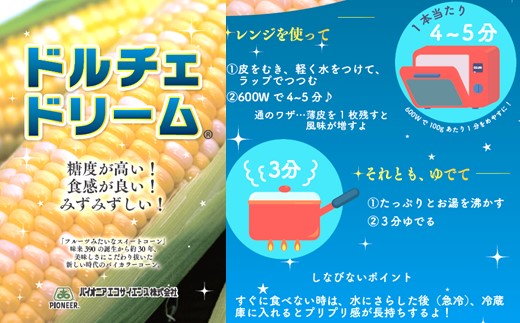 とうもろこし ドルチェドリーム10本
