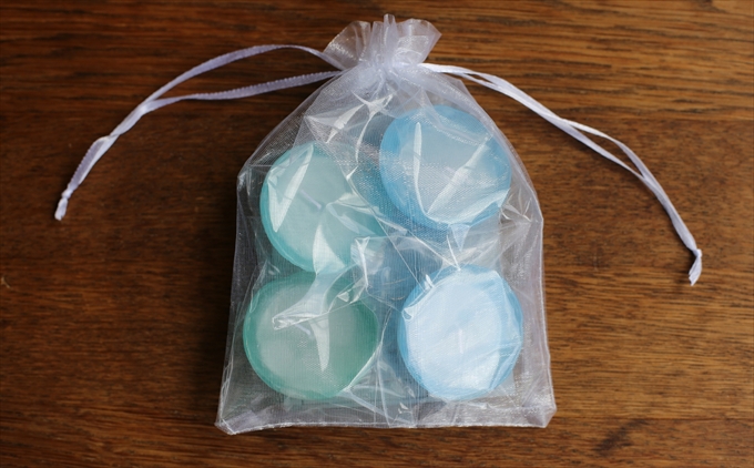 フローティングキャンドル８個セット（ブルー系）