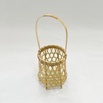 0110106竹細工 花器 ～橘・淡竹～