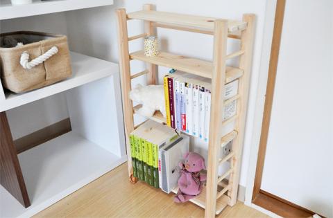 0151404桧　チビ棚・大（高さ600mm)