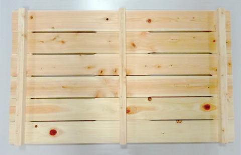 0201404桧　釘なしスノコ（６枚打）