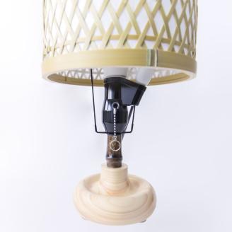 0410101竹細工照明 スタンドライト ～ナバC・淡竹～