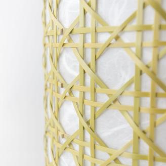 0510104竹細工照明 スタンドライト ～細目(大)・淡竹～