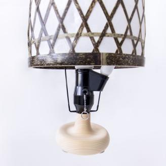 0360103竹細工照明 スタンドライト ～ナバB・虎斑竹～