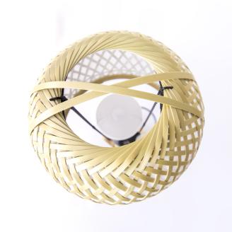 0410101竹細工照明 スタンドライト ～ナバC・淡竹～