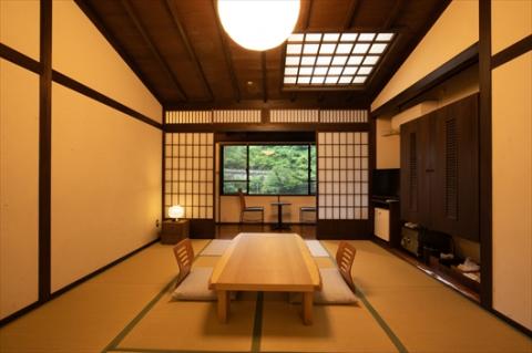 中津渓谷 ゆの森 本館和室　ペア１泊２食付き宿泊プラン