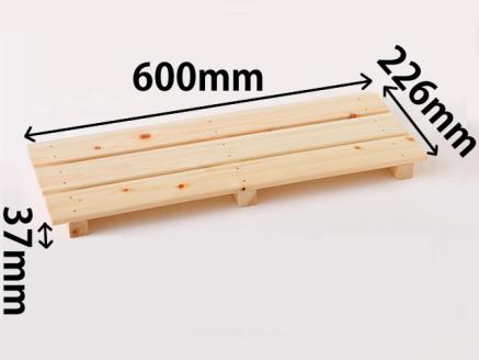0101403桧　多目的スノコ６００　（３枚打）