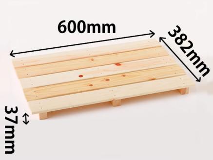 0121404桧　多目的スノコ６００　（５枚打）