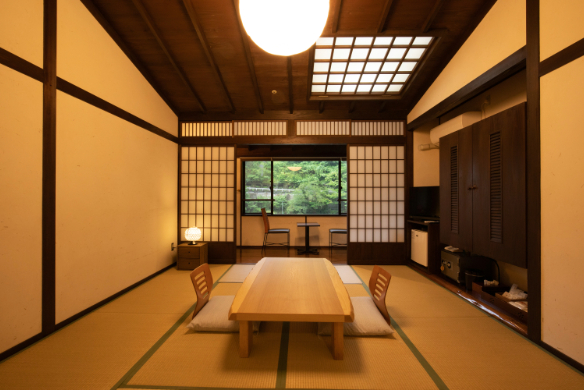 0840801 中津渓谷 ゆの森 本館和室 ペア宿泊素泊まりプラン