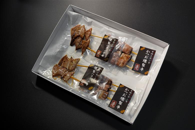 燻製ハランボ串とかつお燻製串セット 鰹 カツオ かつお 串焼き ハランボ 久礼 高知 おかず 惣菜 おつまみ