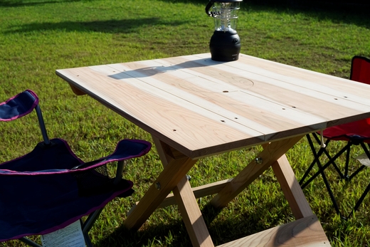 木製 折りたたみ式 アウトドア ＆ BBQテーブル バーベキュー BBQ アウトドア テーブル 杉 キャンプ 折り畳み 四万十