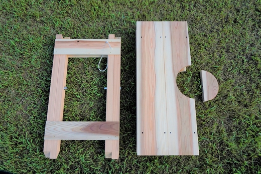 木製 折りたたみ式 アウトドア ＆ BBQテーブル バーベキュー BBQ アウトドア テーブル 杉 キャンプ 折り畳み 四万十