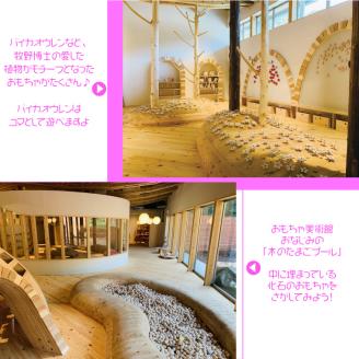【親子入場チケット】佐川おもちゃ美術館 （大人・こども共通） 招待券 2名分