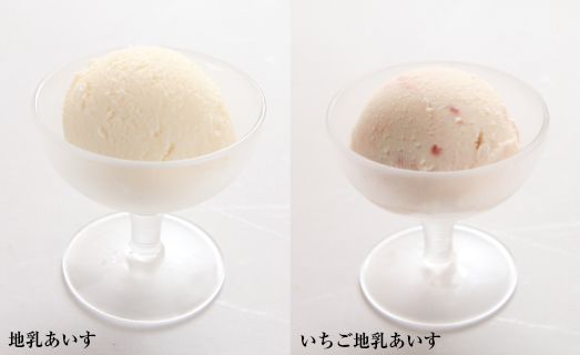 さかわの地乳(ぢちち)あいすセット　アイス