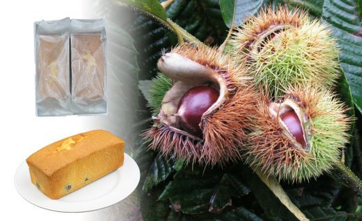 夢甘栗バターケーキ&バニラバターケーキ　合計2本