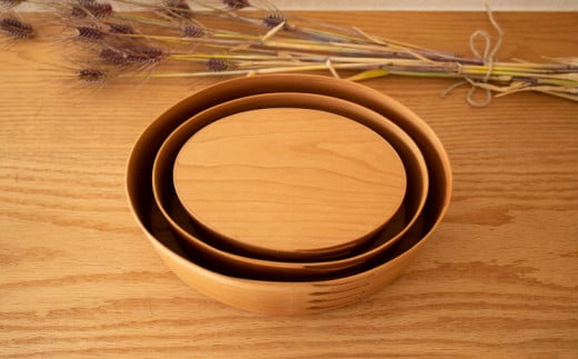 【台数限定】家具職人の手づくりオーバルボックス＜#3/小サイズ＞　シェーカーボックス　＜4～6ヶ月程度で発送予定（申込状況により遅れる場合あり）＞