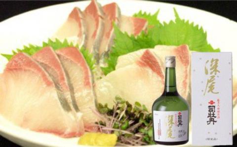 【年4回】鮮魚・日本酒（吟醸酒）定期便