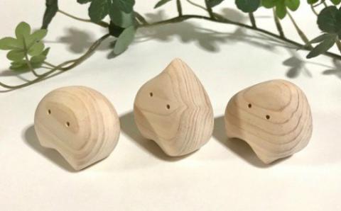 ひのきの妖精「ひのここ」ギフトセット（3体）アロマオイル入り