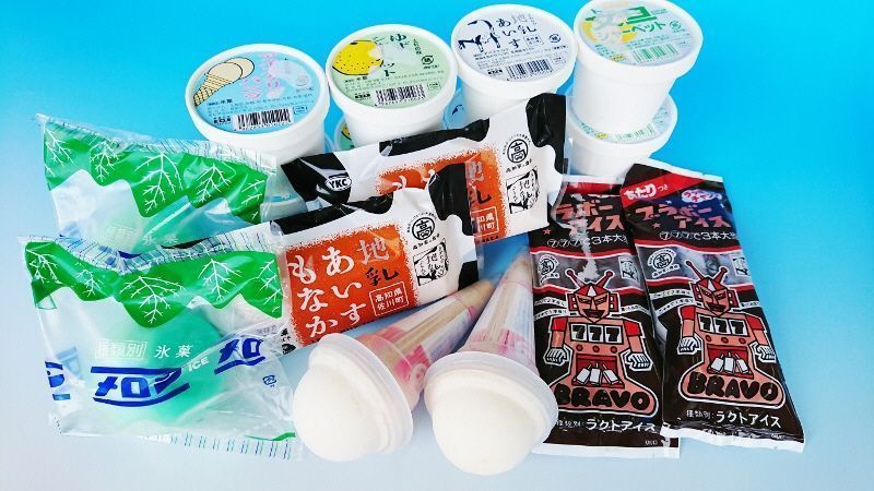 さかわのアイス・シャーベット詰め合わせ