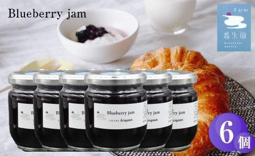 ブルーベリージャム　6個セット