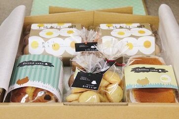 土佐ジローの卵・焼き菓子セット・B