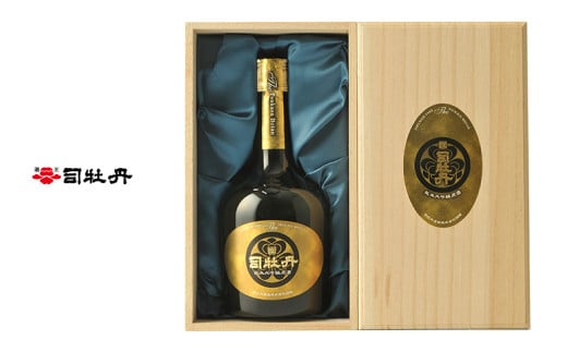 司牡丹酒造 【純米大吟醸 原酒】 座（THE）・司牡丹 720ml（4合）1本 佐川産 永田農法 山田錦使用 袋吊り搾り 瓶貯蔵 究極の日本酒 土佐の高知 佐川テロワール 贈答 ギフト プレゼント 木箱入 お祝い 父の日 母の日 日本酒 高知 地酒 やや辛口（+3） 朝ドラ らんまん 牧野富太郎 岸屋