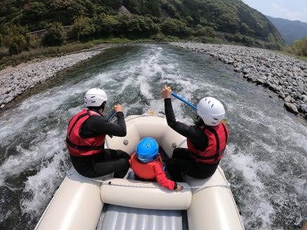 スノーピークおち仁淀川キャンプフィールド「ラフティングツアー」チケット