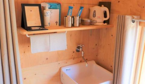 スノーピークおち仁淀川キャンプフィールド「住箱-jyubako-」ペア宿泊チケット