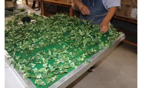 壁掛けアレンジ（造花）G-714