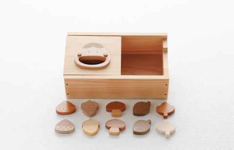 ゆすはらモグモグ（木のおもちゃ）