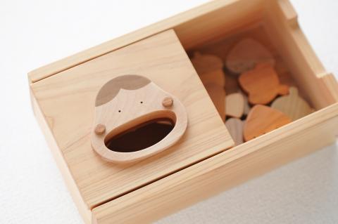 ゆすはらモグモグ（木のおもちゃ）