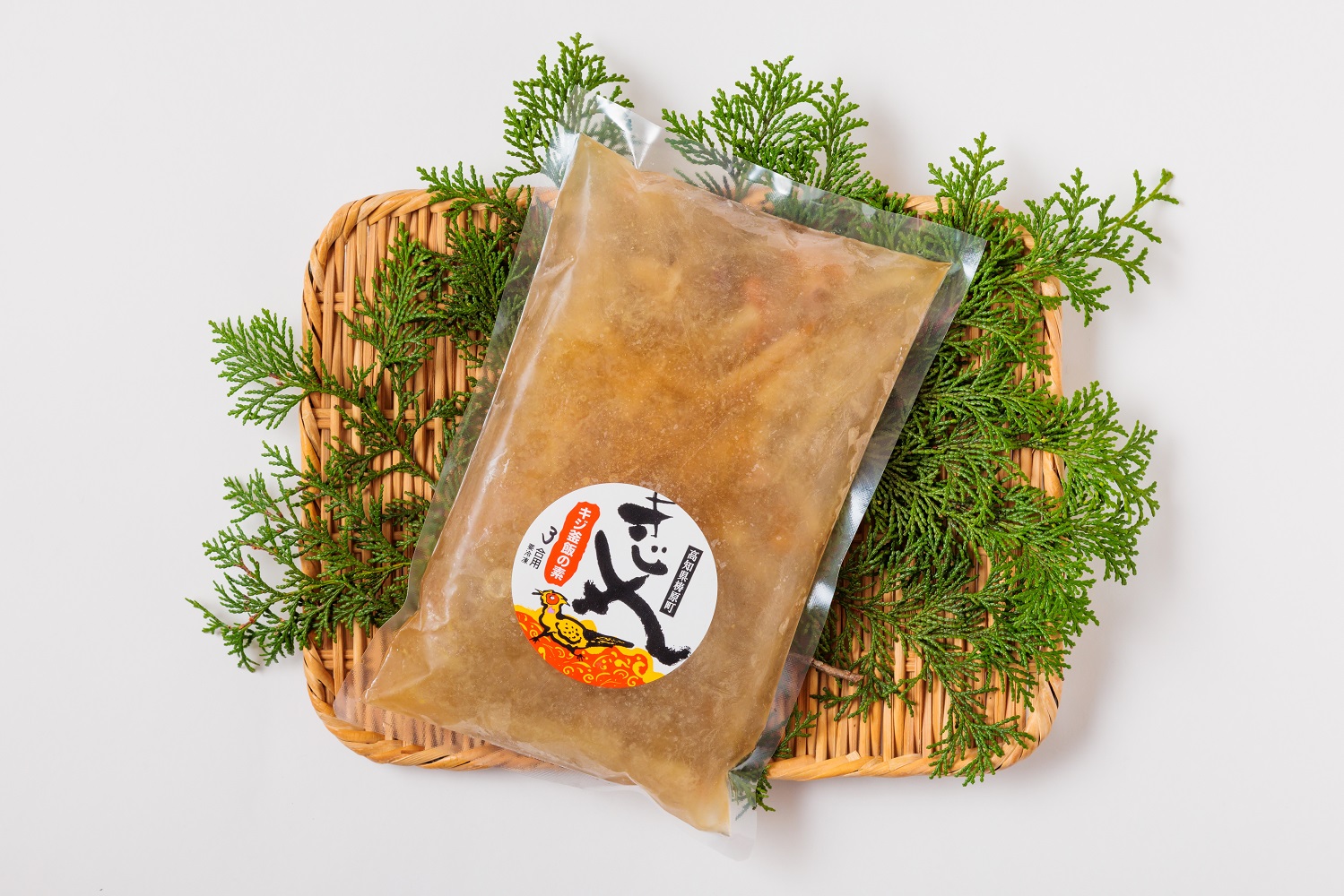 四万十川の源流域で育ったキジの出汁 キジ釜飯の素（3合用）（株式会社四万川雉生産部）【K006】 簡単 炊くだけ 炊込みご飯 高知県産 冷凍便