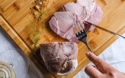 四万十ダバダ火振栗豚 ハム（約480g） 豚肉 ハム 冷凍 ブランド 豚肉